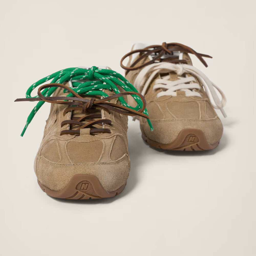 530SL Leather and Mesh Sneakers